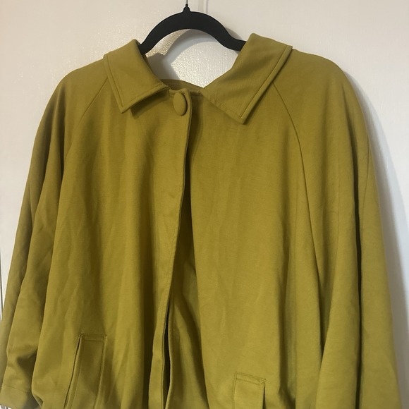 Jessica London Jackets & Blazers - Jessica London Overcoat Blazer Jacket Womens 24‎ Green Lined Shawl Collar